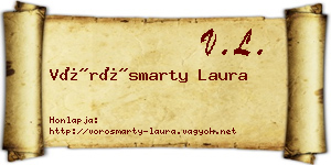 Vörösmarty Laura névjegykártya